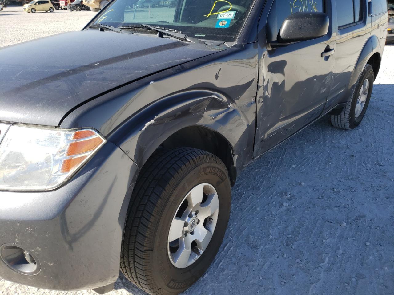 Photo 9 from auction – 2012 NISSAN PATHFINDER with VIN 5N1AR1NN2CC640021