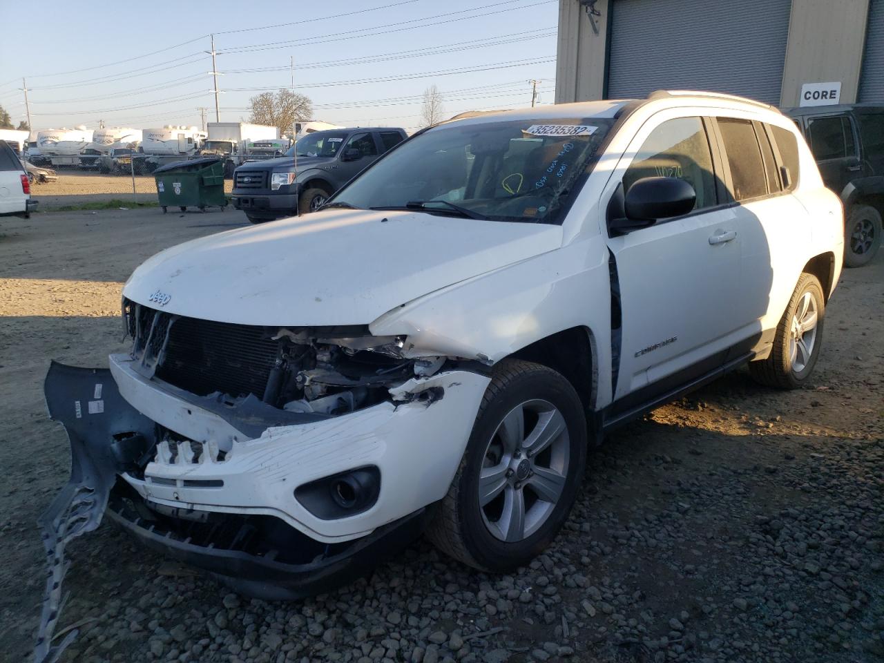 Photo 2 from auction – 2016 JEEP COMPASS SP with VIN 1C4NJDBB0GD733239