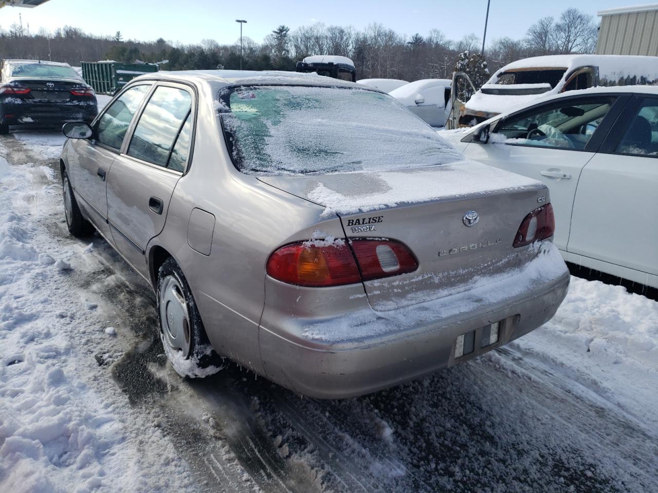 Photo 3 from auction – 2000 TOYOTA COROLLA VE with VIN 2T1BR12EXYC264910