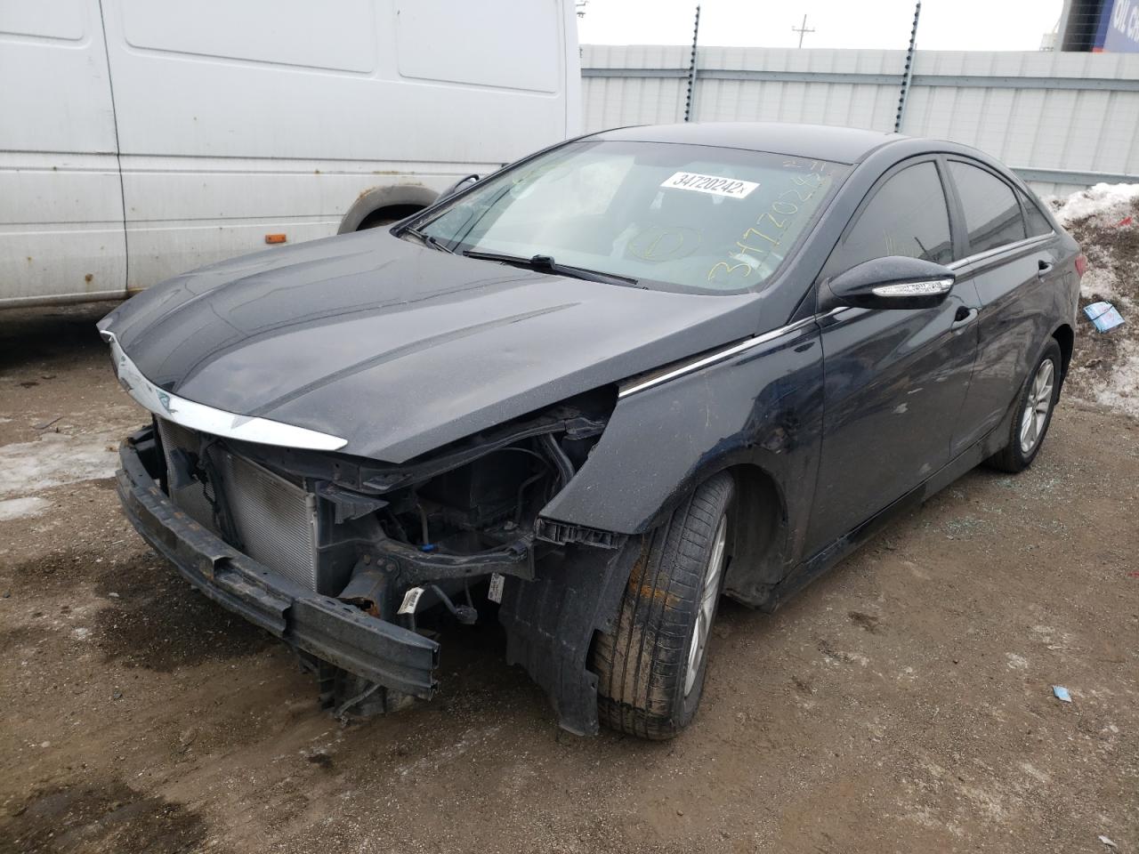 Photo 2 from auction – 2014 HYUNDAI SONATA GLS with VIN 5NPEB4AC7EH858236