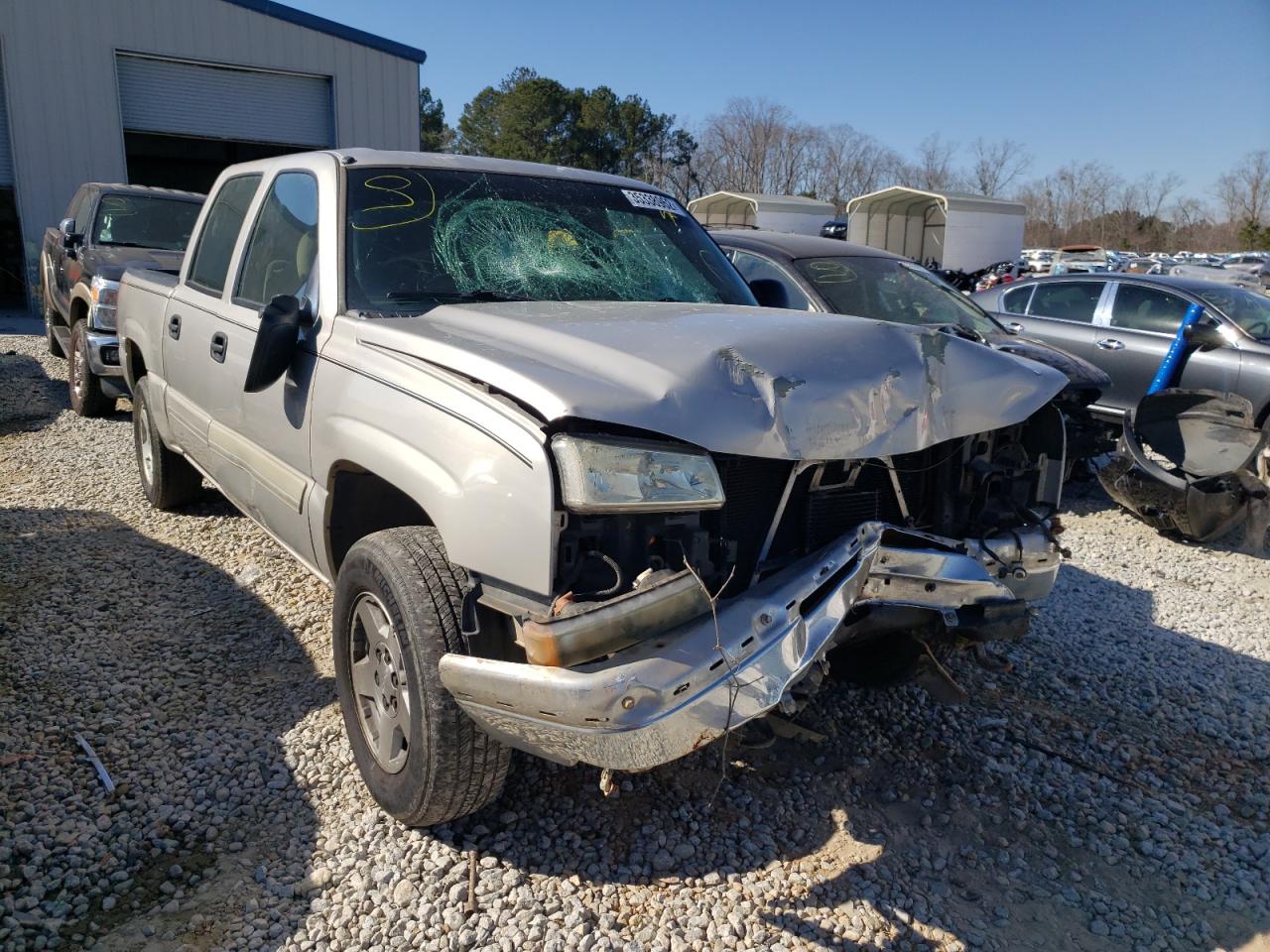 CHEVROLET SILVERADO 2006 with VIN 2GCEC13TX61166970 - Photo from auction