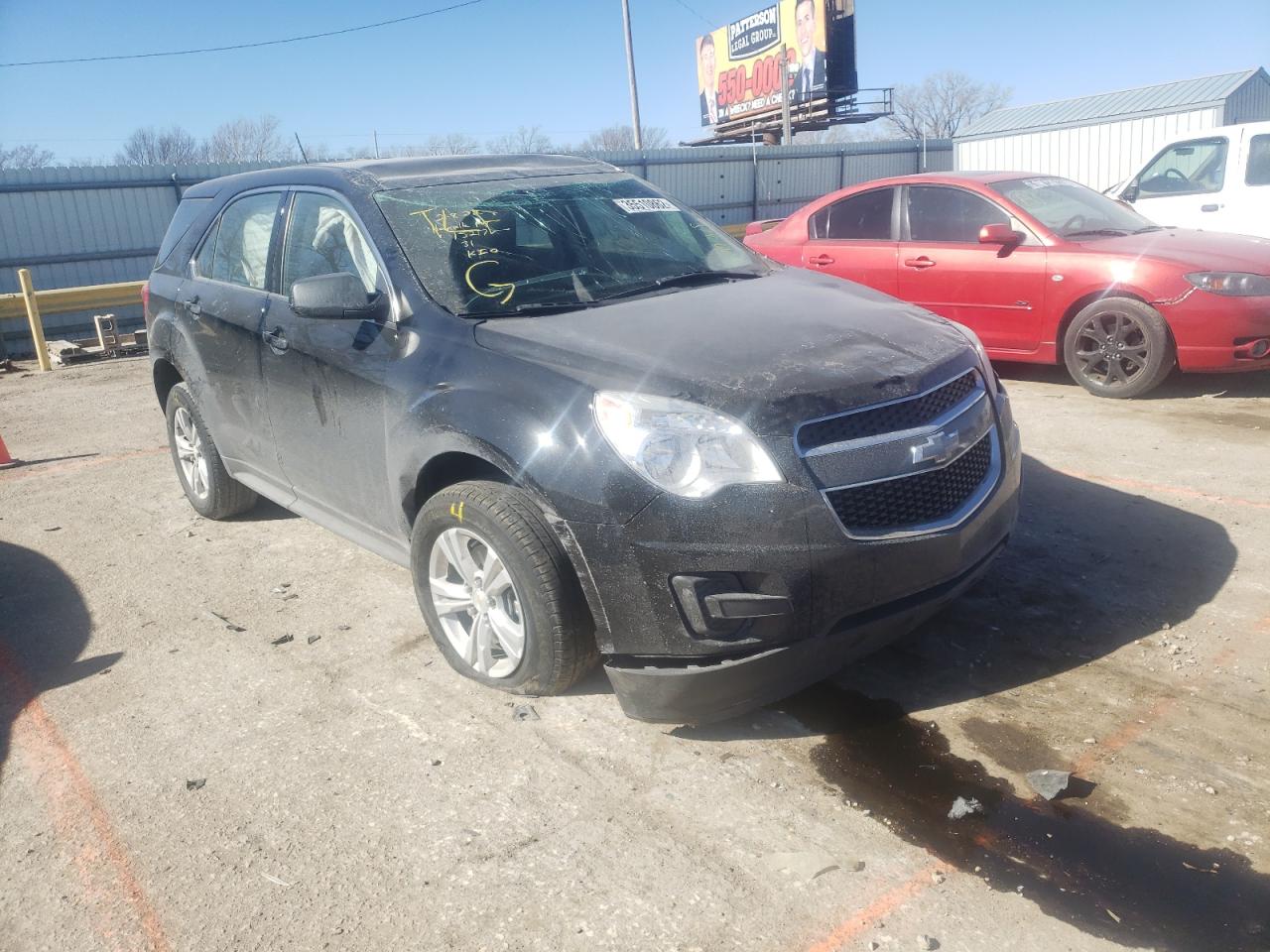 CHEVROLET EQUINOX LS 2015 with VIN 2GNALAEKXF1102969 - Photo from auction