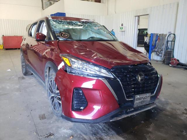 NISSAN KICKS SR 2021 with VIN 3N1CP5CV9ML474778 - Photo from auction