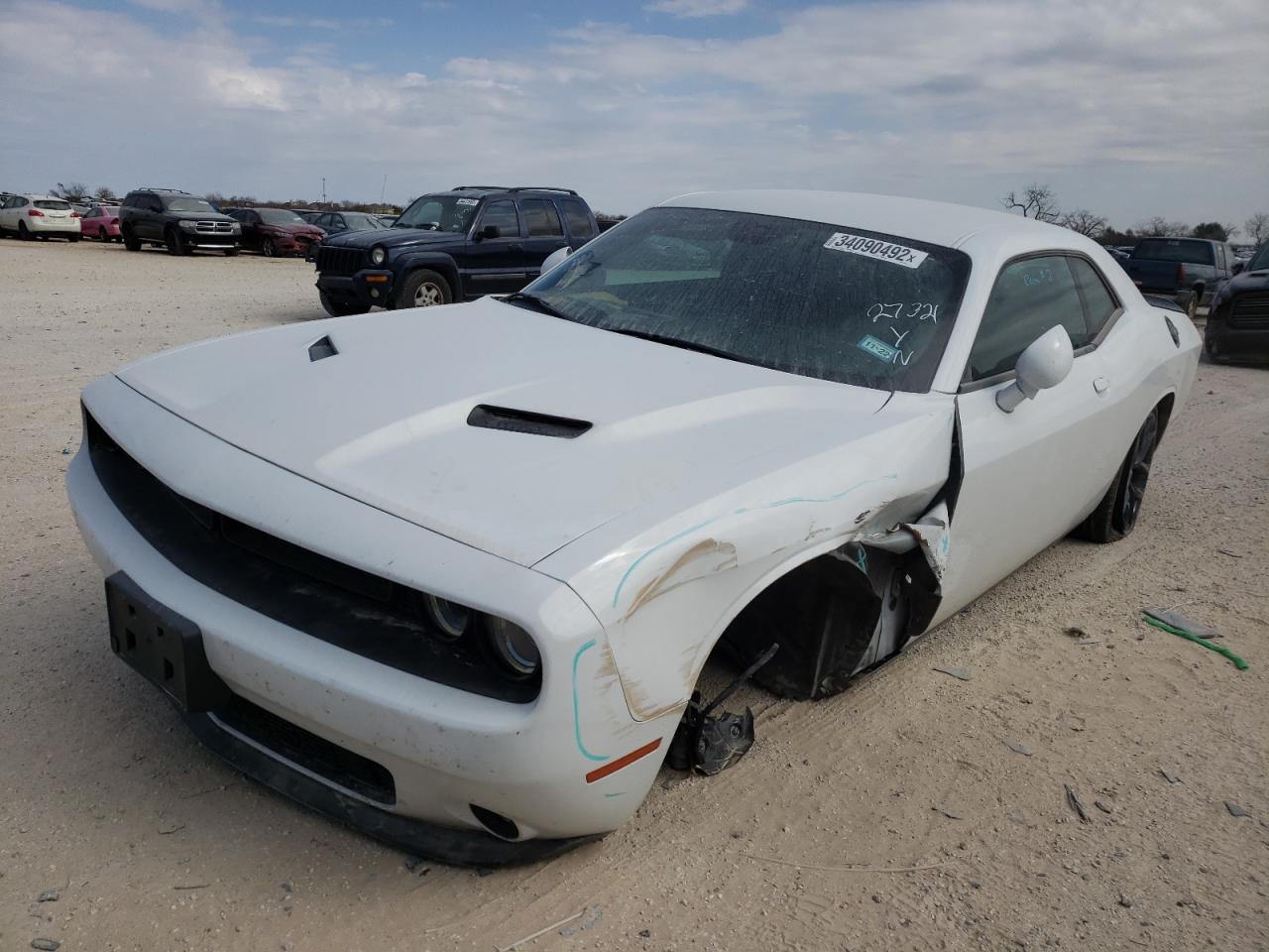 Photo 2 from auction – 2020 DODGE CHALLENGER with VIN 2C3CDZAG4LH214916