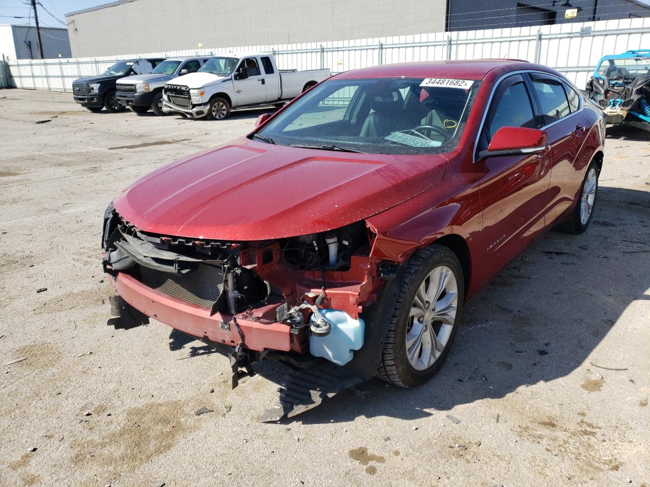 Photo 2 from auction – 2015 CHEVROLET IMPALA LT with VIN 2G1115SL9F9118707