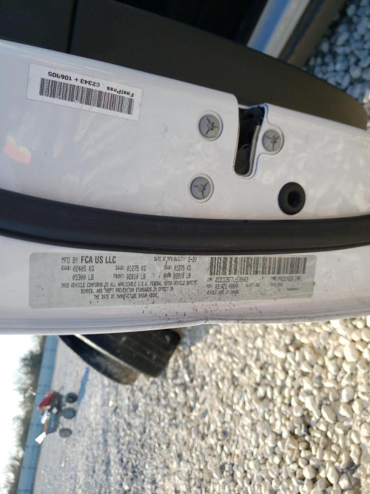 Photo 10 from auction – 2020 DODGE CHALLENGER with VIN 2C3CDZBT7LH139463