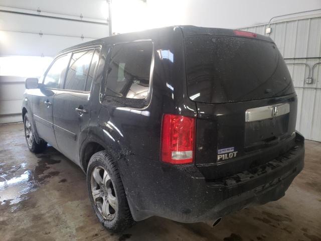 Photo 3 from auction – 2012 HONDA PILOT EXLN with VIN 5FNYF4H70CB082134