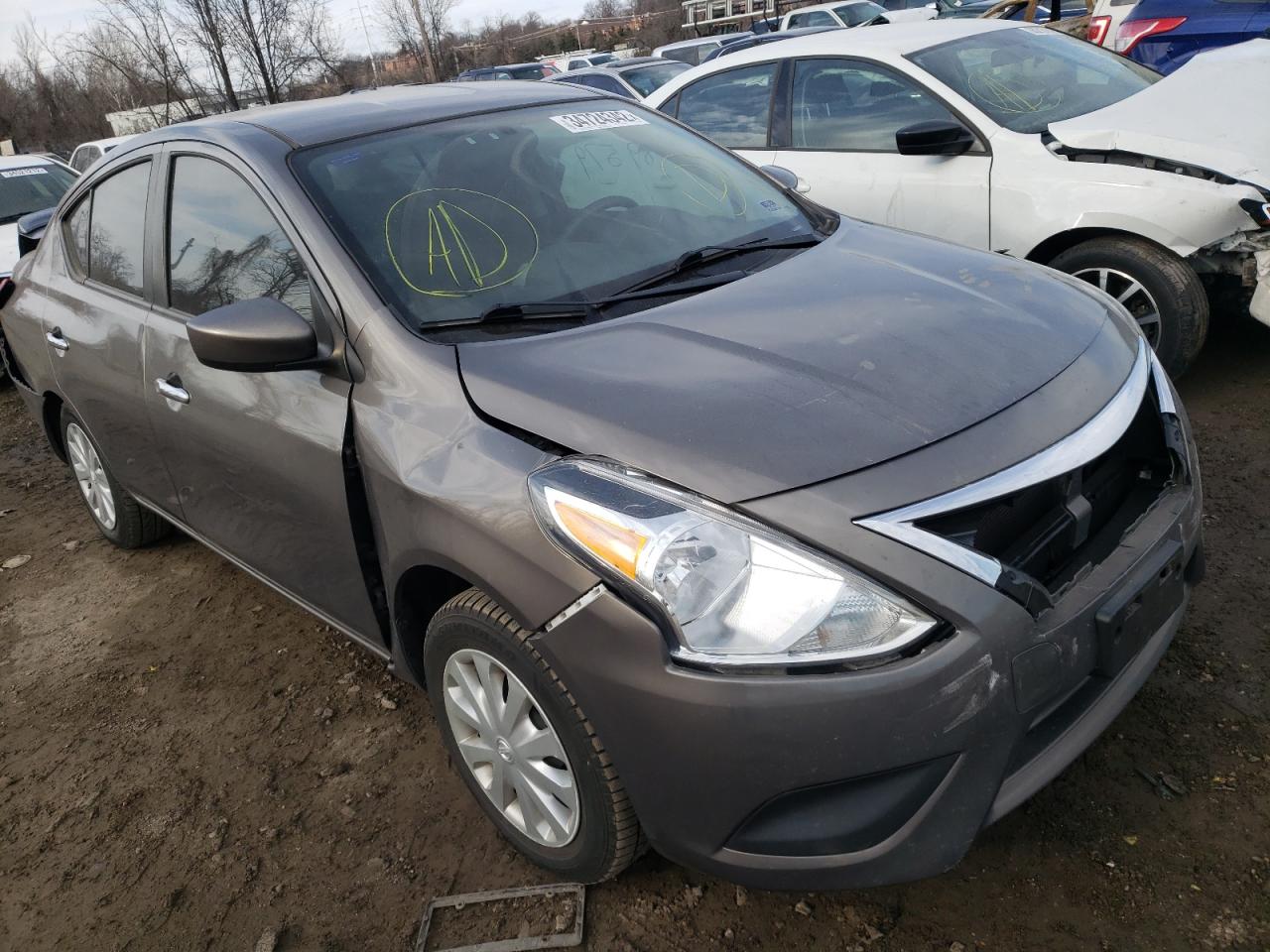 NISSAN VERSA S 2017 with VIN 3N1CN7AP8HK446276 - Photo from auction