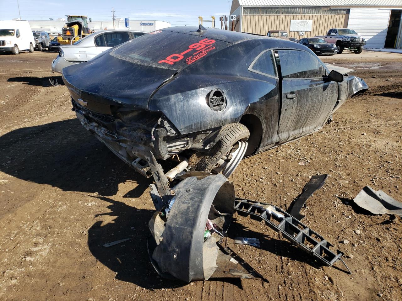 Photo 4 from auction – 2010 CHEVROLET CAMARO LT with VIN 2G1FC1EV3A9170025