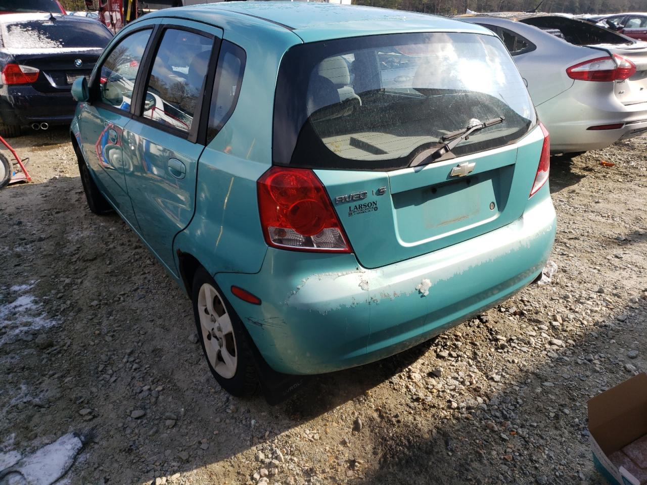 Photo 3 from auction – 2005 CHEVROLET AVEO BASE with VIN KL1TD62655B302084