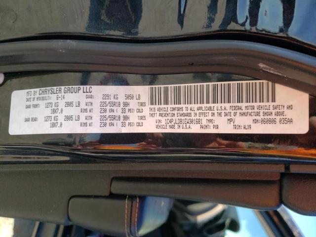 Photo 10 from auction – 2014 JEEP CHEROKEE L with VIN 1C4PJLDB1EW301681