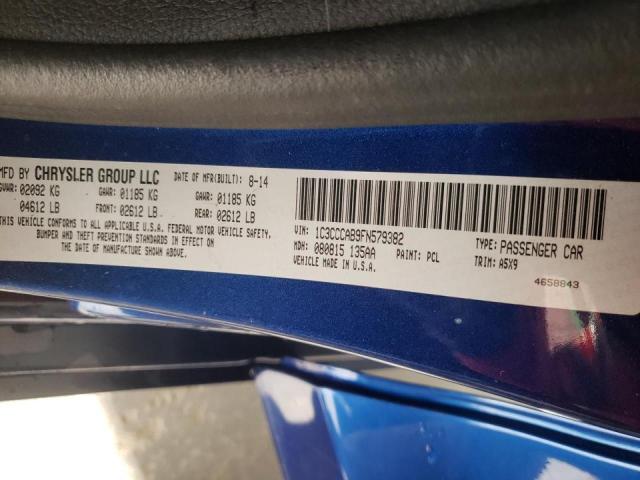 Photo 10 from auction – 2015 CHRYSLER 200 LIMITE with VIN 1C3CCCAB9FN579382