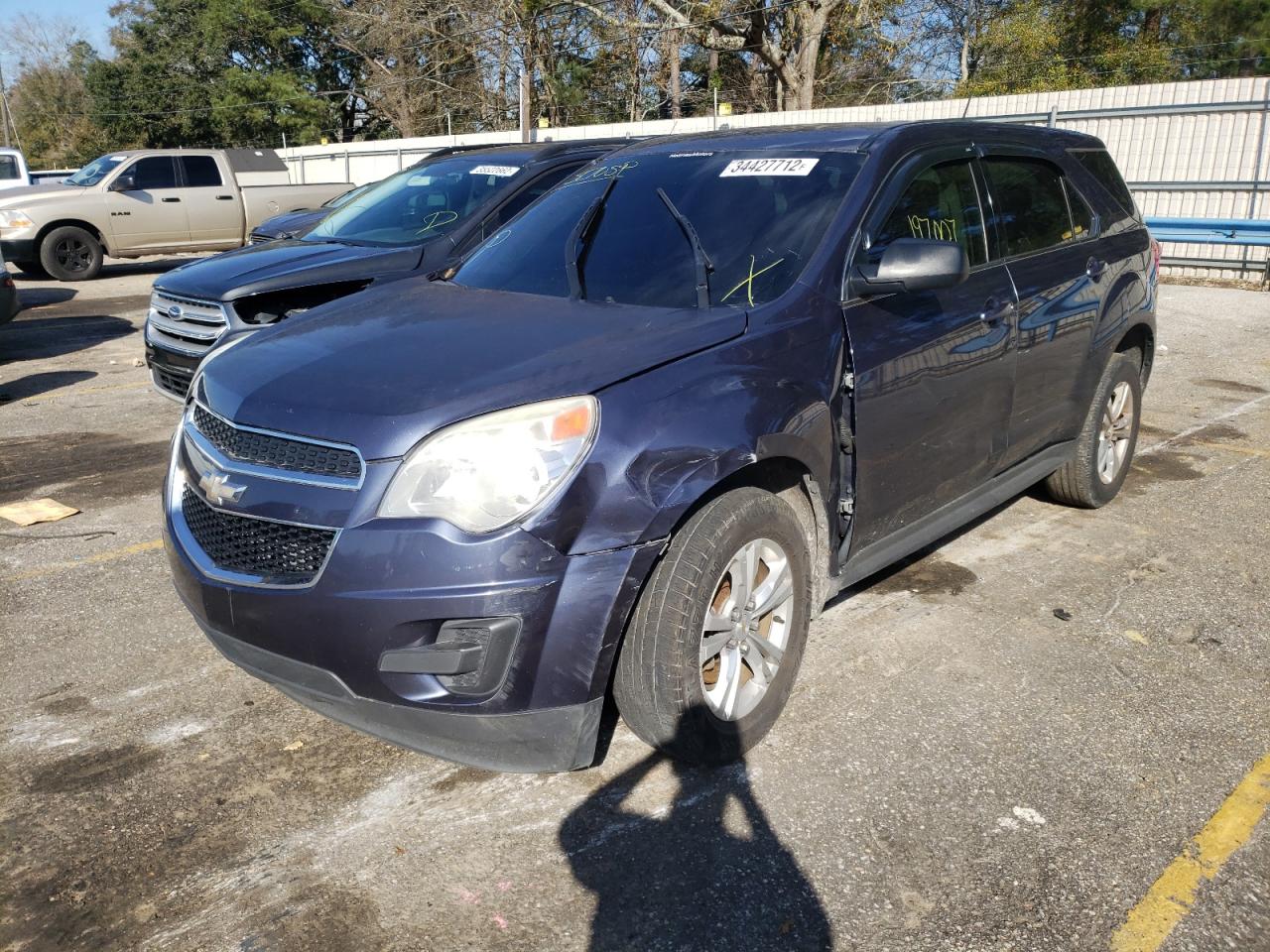 Photo 2 from auction – 2014 CHEVROLET EQUINOX LS with VIN 2GNFLEEK1E6182662