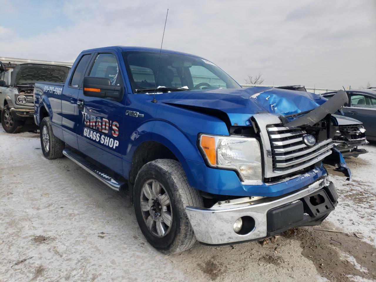 FORD F150 SUPER 2011 with VIN 1FTFX1CF4BFD06839 - Photo from auction