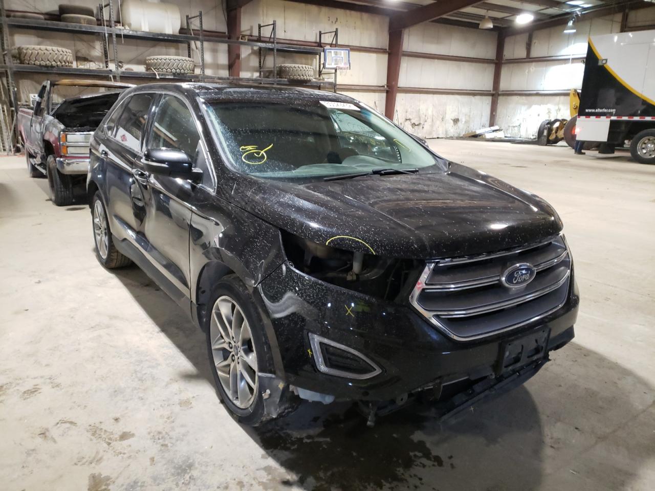 FORD EDGE TITAN 2015 with VIN 2FMPK4K83FBB02723 - Photo from auction