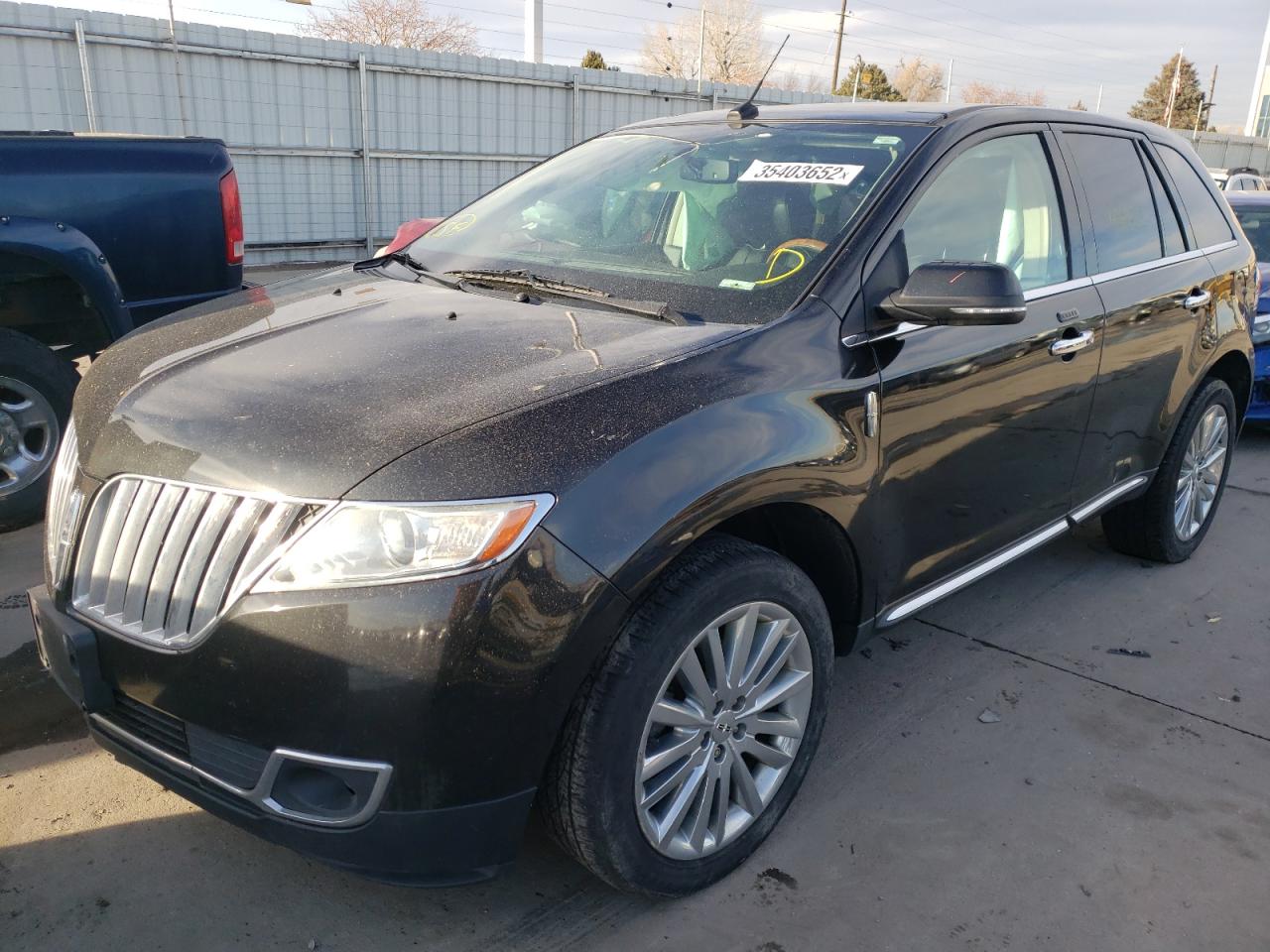 Photo 2 from auction – 2014 LINCOLN MKX with VIN 2LMDJ8JK6EBL03898