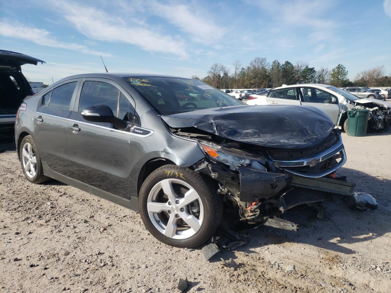 CHEVROLET VOLT 2013 with VIN 1G1RA6E49DU123936 - Photo from auction