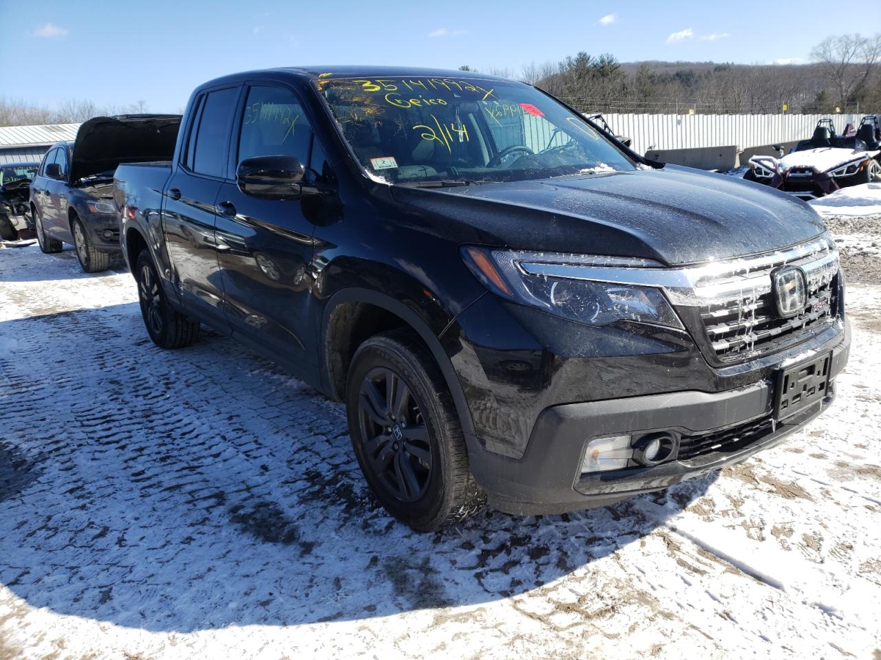 HONDA RIDGELINE 2020 with VIN 5FPYK3F14LB030095 - Photo from auction