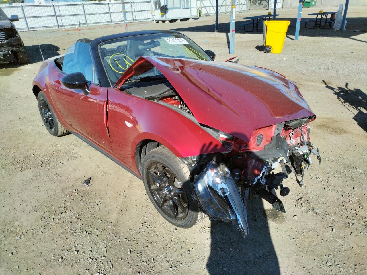 Photo 1 from auction – 2019 MAZDA MX-5 MIATA with VIN JM1NDAB76K0307086