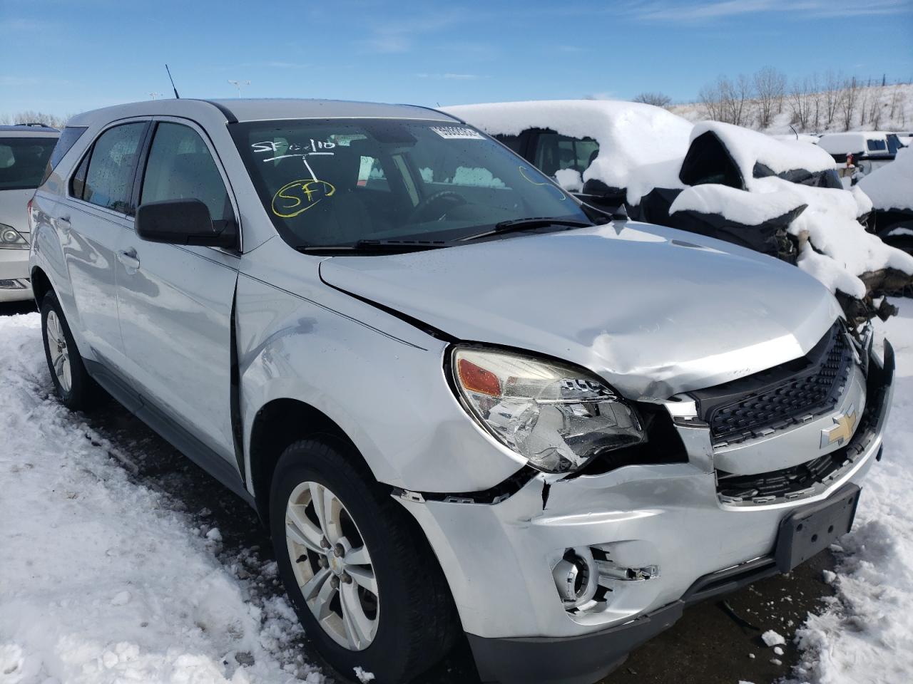 Photo 1 from auction – 2012 CHEVROLET EQUINOX LS with VIN 2GNALBEK8C6322812
