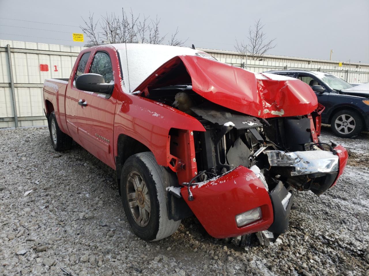 CHEVROLET SILVERADO 2010 with VIN 1GCSKSE33AZ201437 - Photo from auction