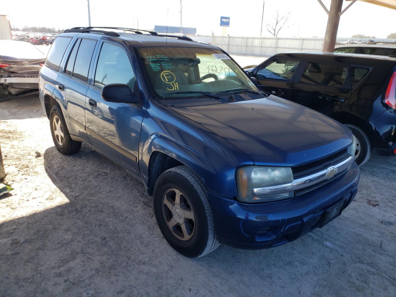Photo 1 from auction – 2006 CHEVROLET TRAILBLAZE with VIN 1GNDT13S762110933
