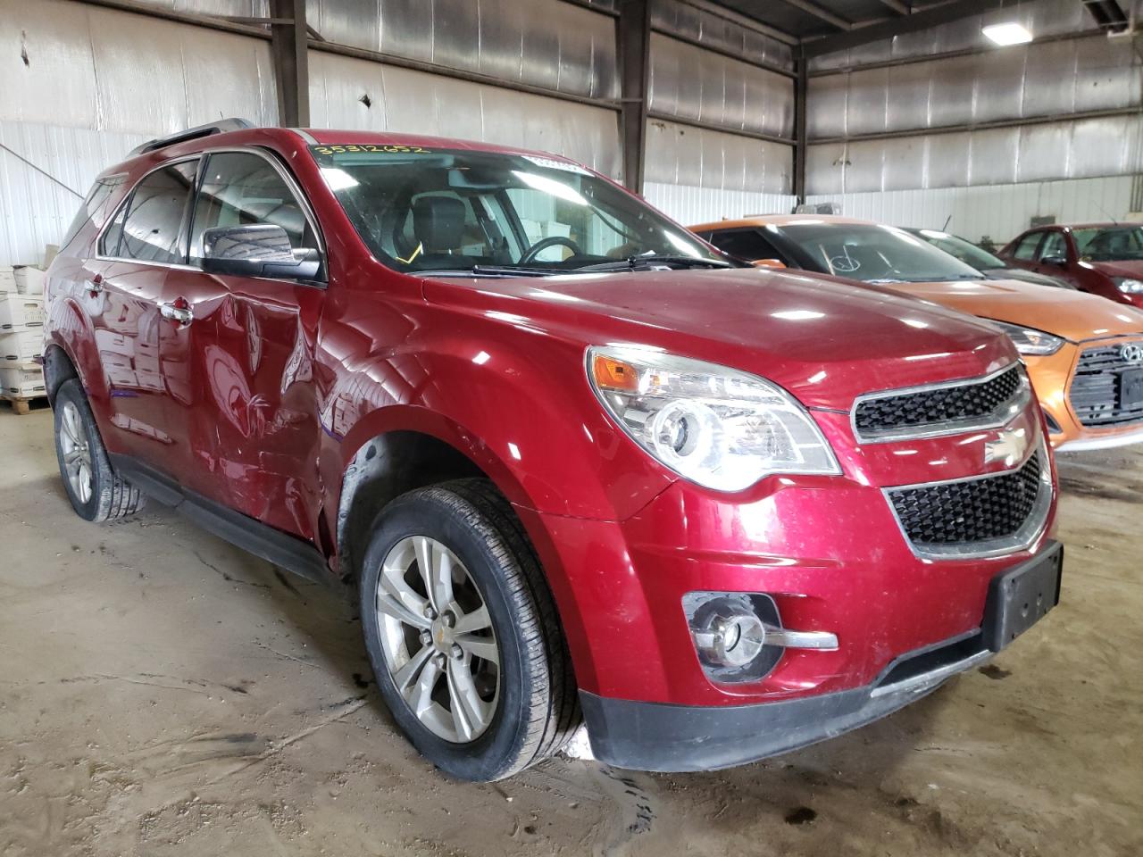 CHEVROLET EQUINOX LT 2012 with VIN 2GNALFEK5C1332430 - Photo from auction