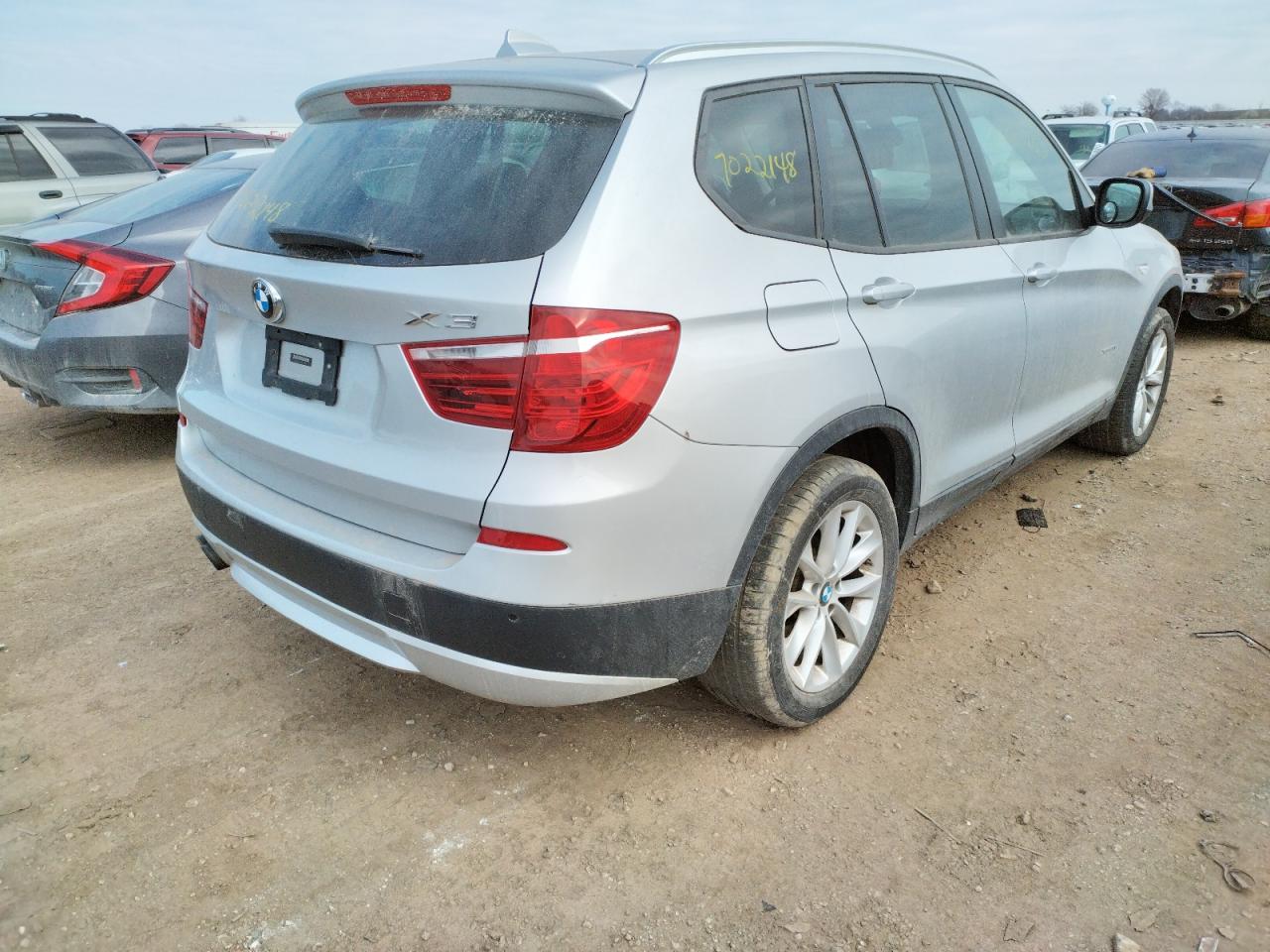Photo 4 from auction – 2013 BMW X3 XDRIVE2 with VIN 5UXWX9C52D0A16886