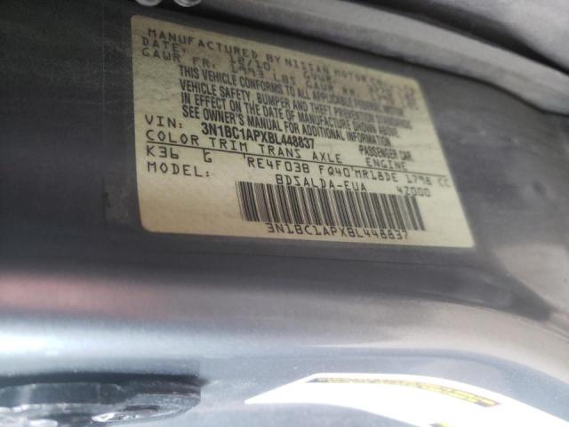 Photo 10 from auction – 2011 NISSAN VERSA S with VIN 3N1BC1APXBL448837