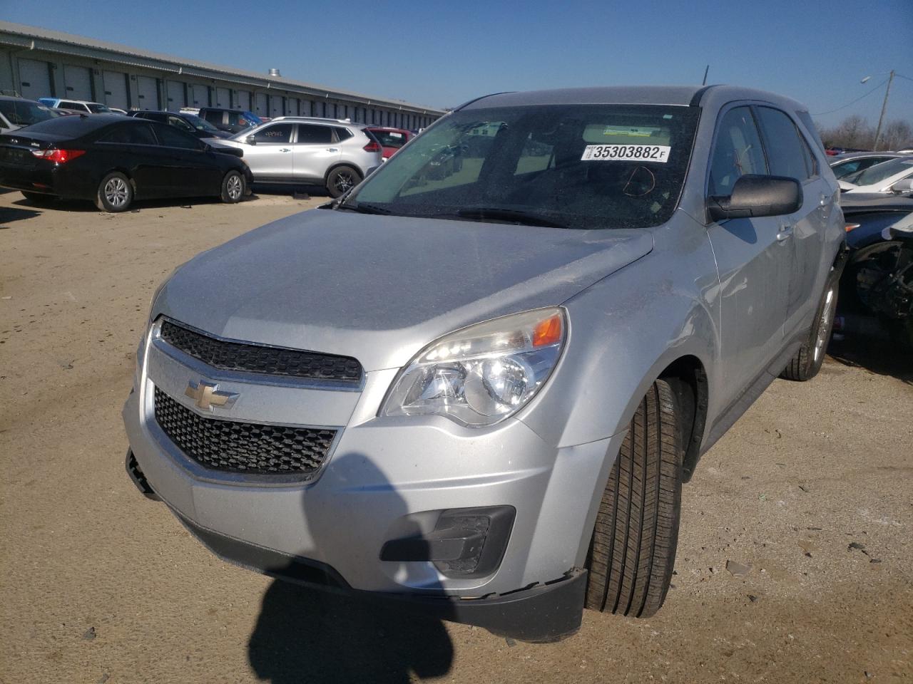 Photo 2 from auction – 2015 CHEVROLET EQUINOX LS with VIN 1GNALAEK9FZ102209