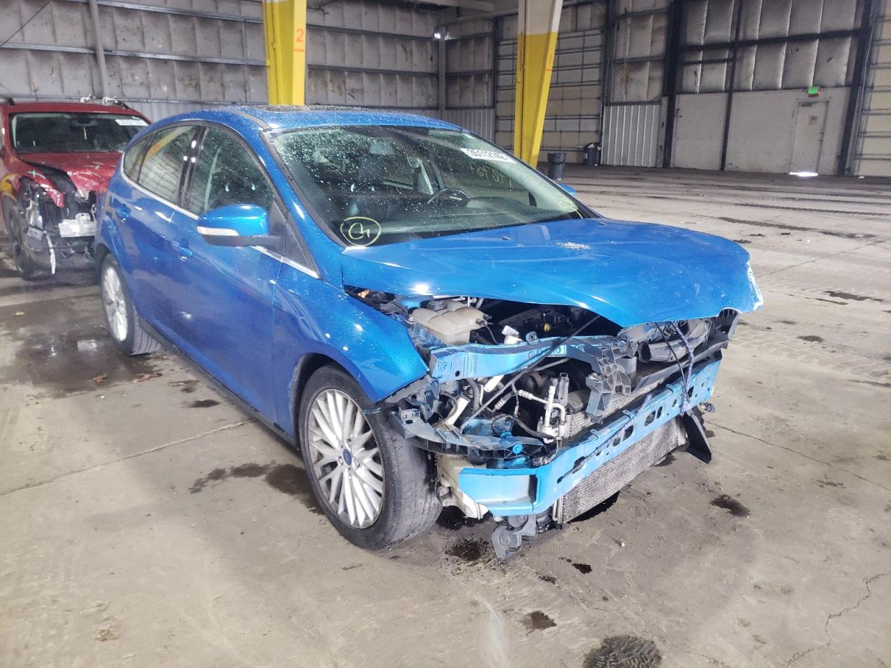 FORD FOCUS SEL 2012 with VIN 1FAHP3M26CL155902 - Photo from auction