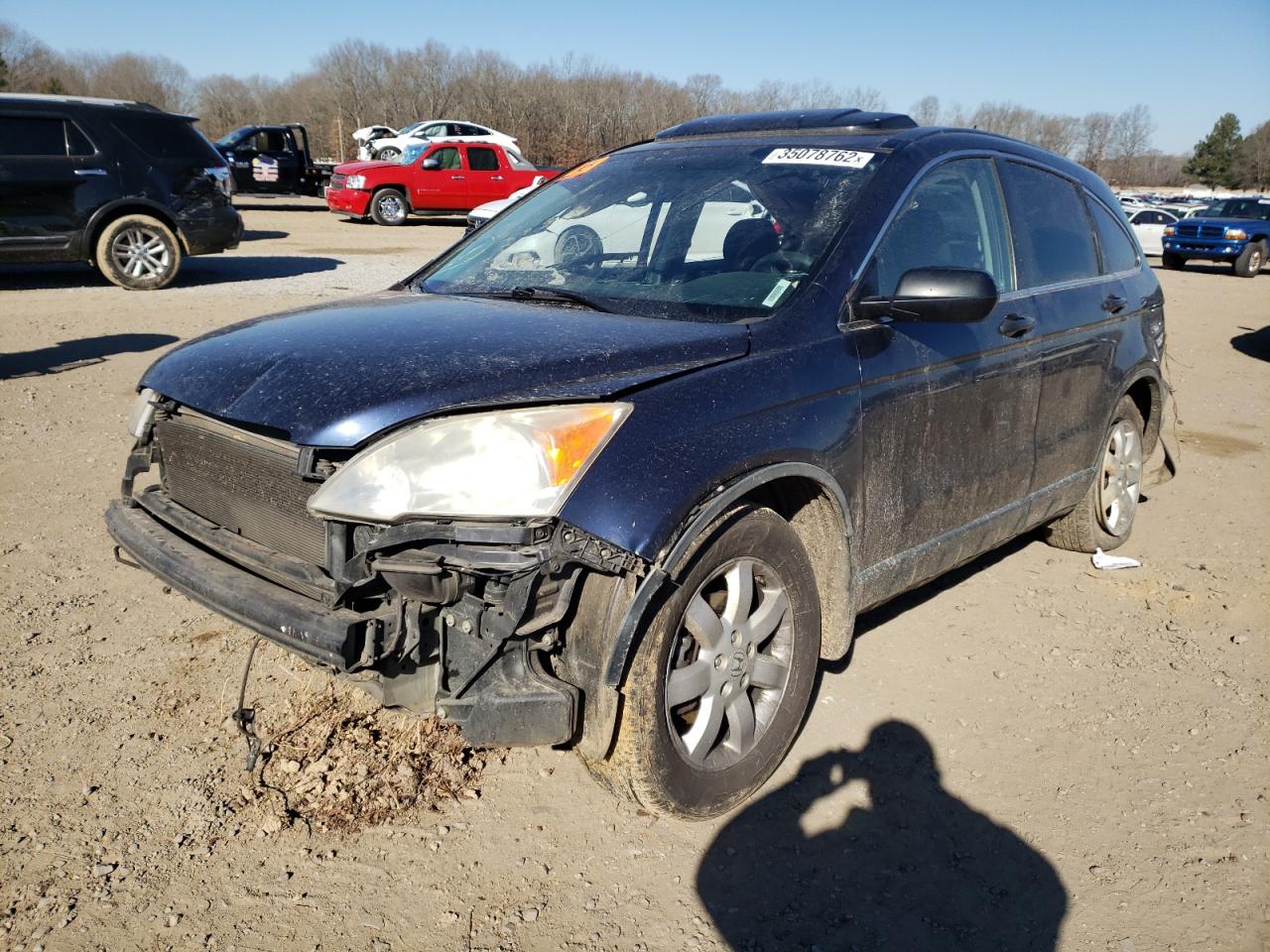 Photo 2 from auction – 2008 HONDA CR-V EX with VIN JHLRE38558C004665