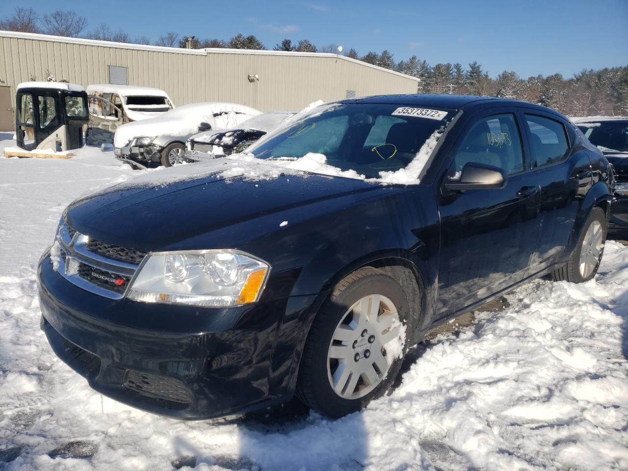 Photo 2 from auction – 2014 DODGE AVENGER SE with VIN 1C3CDZAB0EN229007