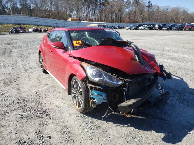 HYUNDAI VELOSTER T 2016 with VIN KMHTC6AE8GU264308 - Photo from auction