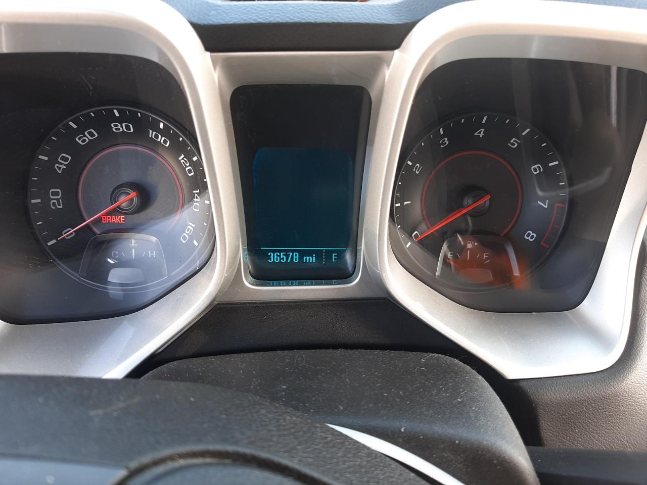 Photo 8 from auction – 2013 CHEVROLET CAMARO LS with VIN 2G1FE1E35D9167463