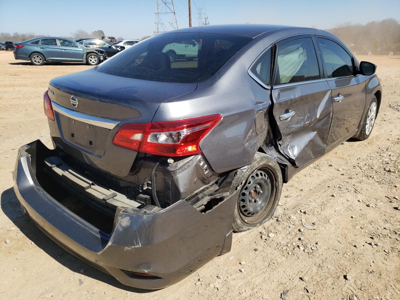 Photo 4 from auction – 2019 NISSAN SENTRA S with VIN 3N1AB7AP1KY283295