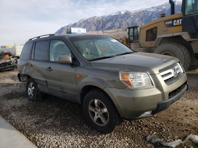 HONDA PILOT EX 2007 with VIN 2HKYF18467H507447 - Photo from auction
