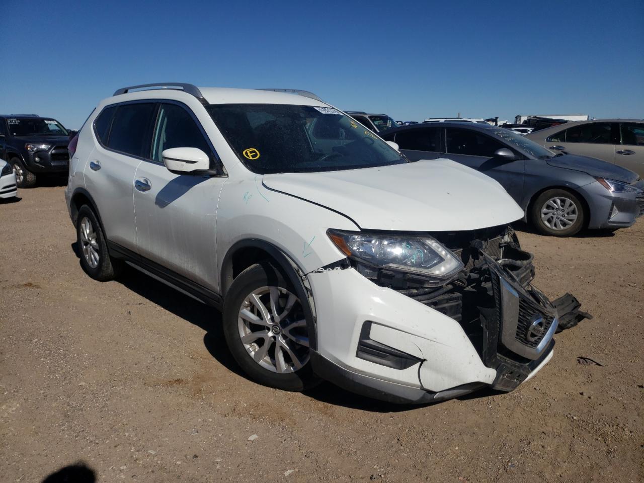 NISSAN ROGUE S 2017 with VIN KNMAT2MT4HP556813 - Photo from auction