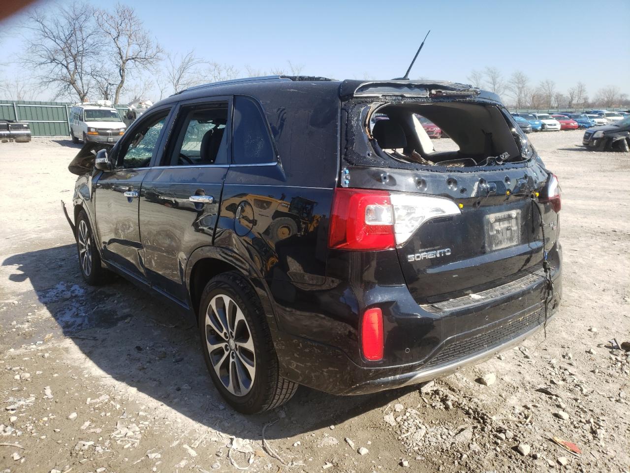 Photo 3 from auction – 2014 KIA SORENTO SX with VIN 5XYKW4A71EG435640