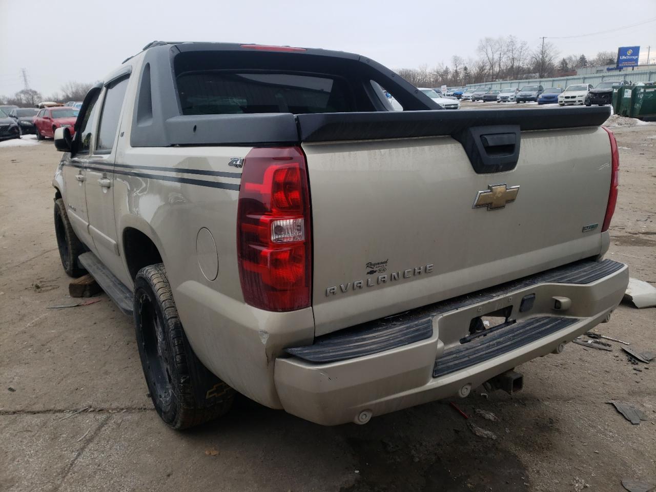 Photo 3 from auction – 2007 CHEVROLET AVALANCHE with VIN 3GNFK12397G282749