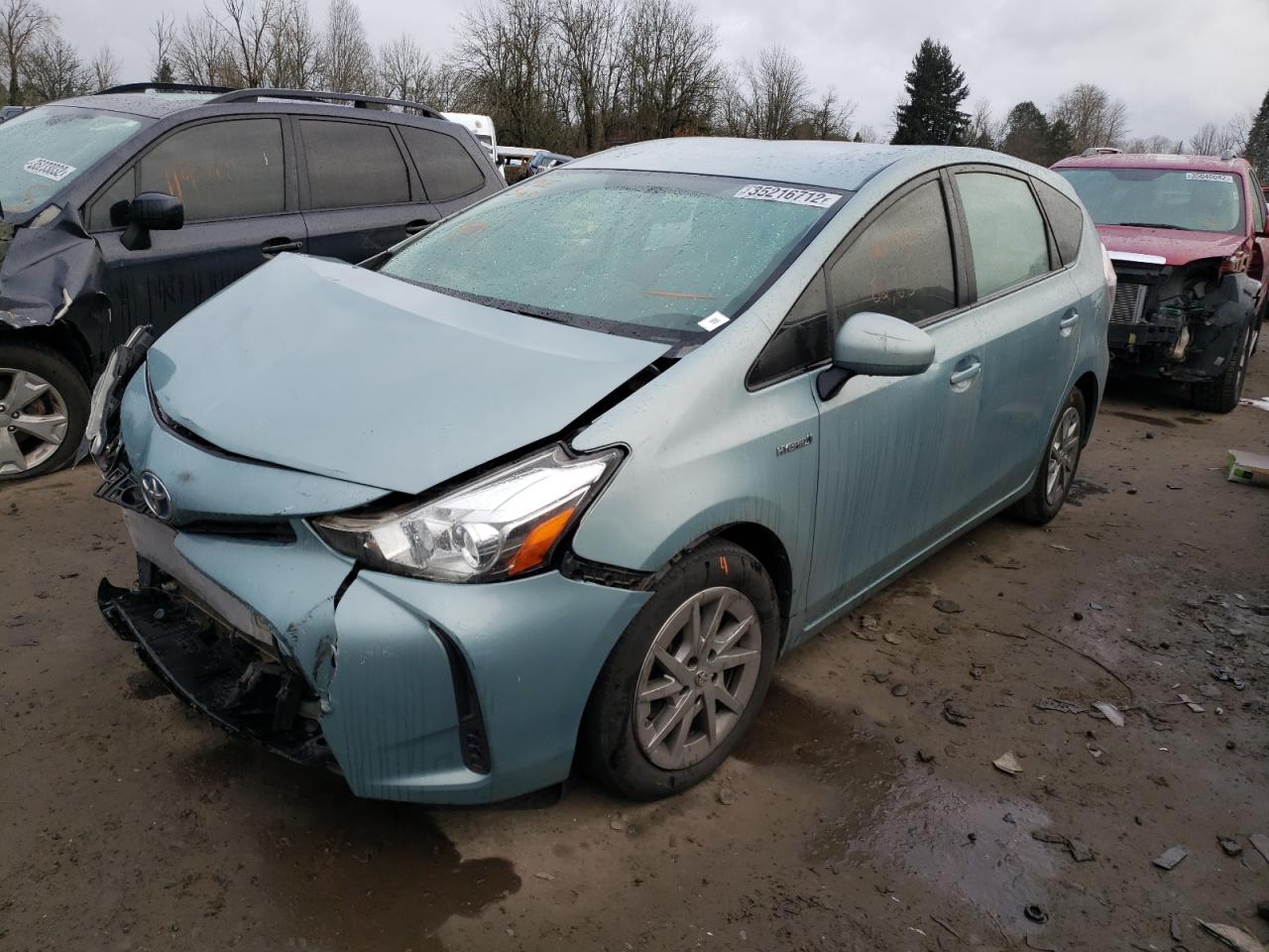Photo 2 from auction – 2015 TOYOTA PRIUS V with VIN JTDZN3EUXFJ032074