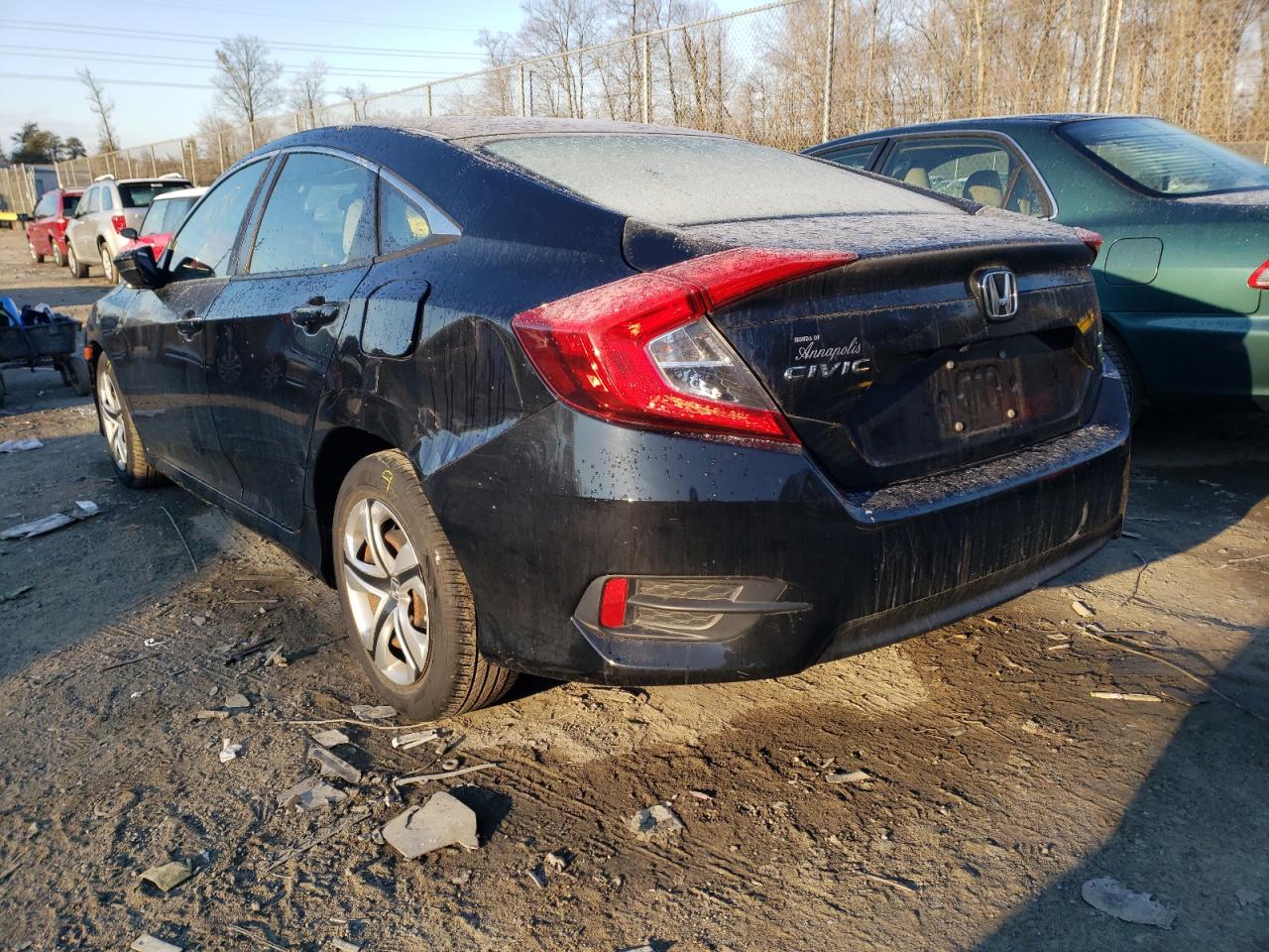 Photo 3 from auction – 2016 HONDA CIVIC LX with VIN 19XFC2F5XGE087374