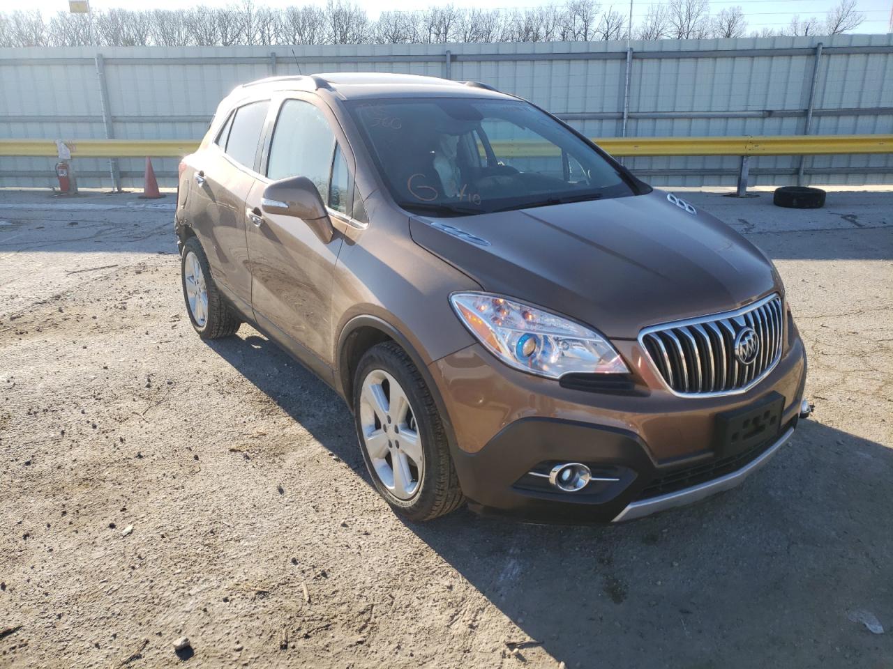 BUICK ENCORE 2016 with VIN KL4CJCSBXGB748757 - Photo from auction