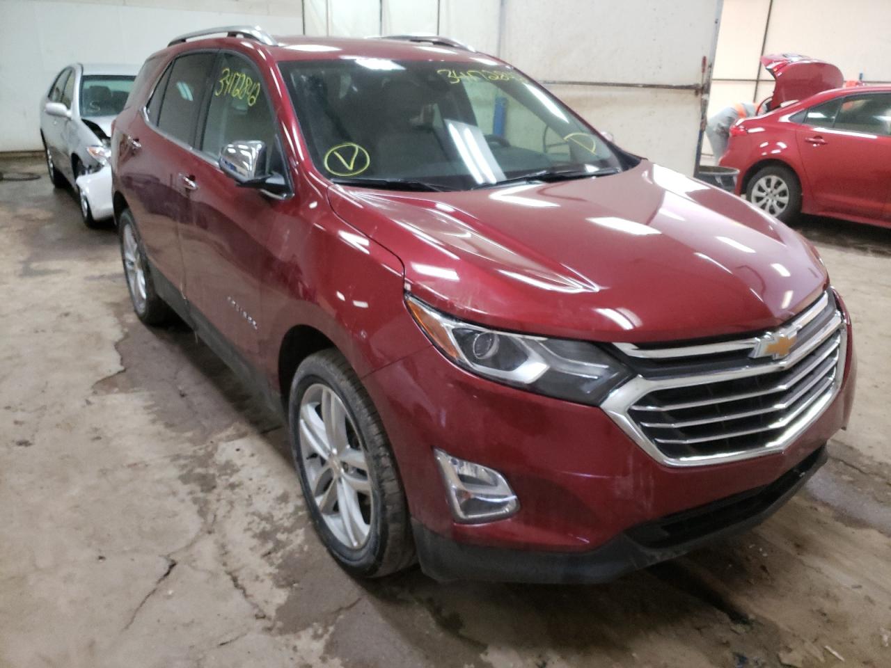 Photo 1 from auction – 2021 CHEVROLET EQUINOX PR with VIN 2GNAXXEV5M6131958
