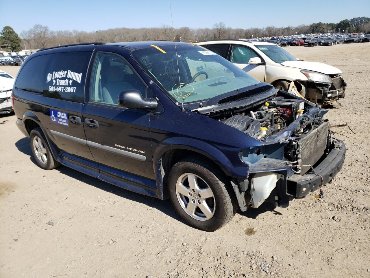 DODGE GRAND CARA 2006 with VIN 1D4GP24R76B699867 - Photo from auction
