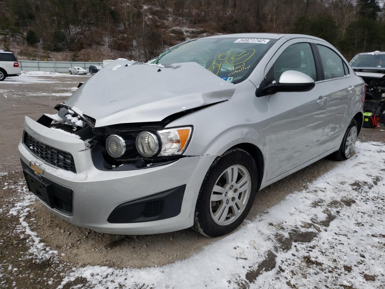 Photo 2 from auction – 2015 CHEVROLET SONIC LT with VIN 1G1JC5SH8F4219567
