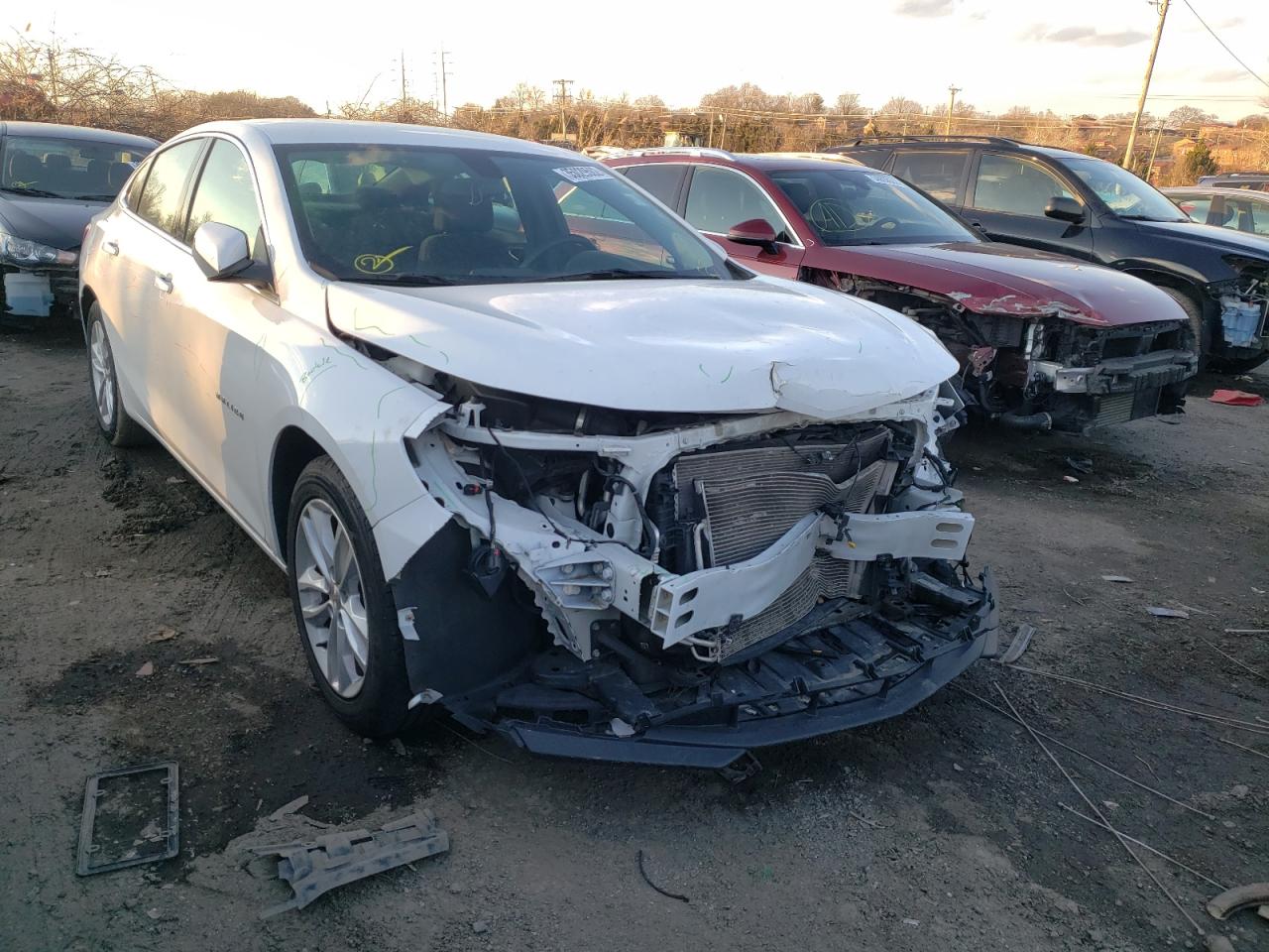 CHEVROLET MALIBU LT 2018 with VIN 1G1ZD5ST6JF138486 - Photo from auction