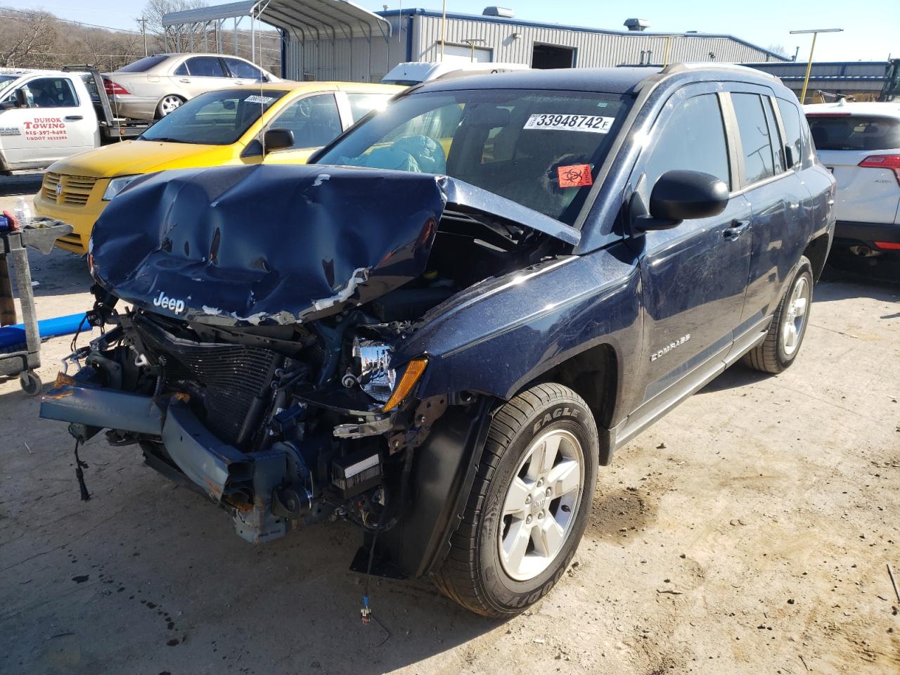 Photo 2 from auction – 2014 JEEP COMPASS SP with VIN 1C4NJCBA4ED694735