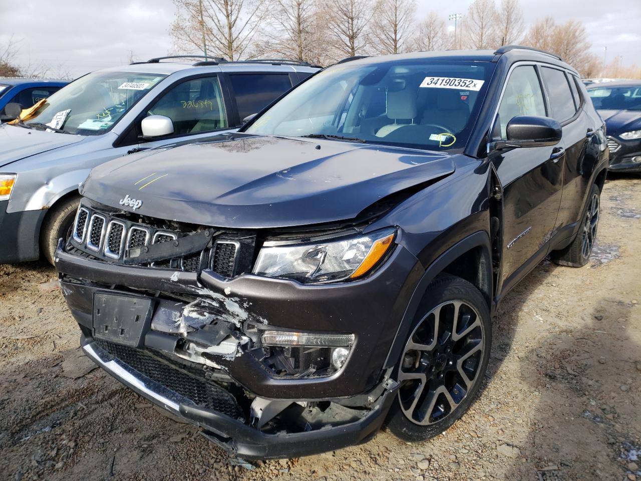 Photo 2 from auction – 2017 JEEP COMPASS LI with VIN 3C4NJDCB5HT666051