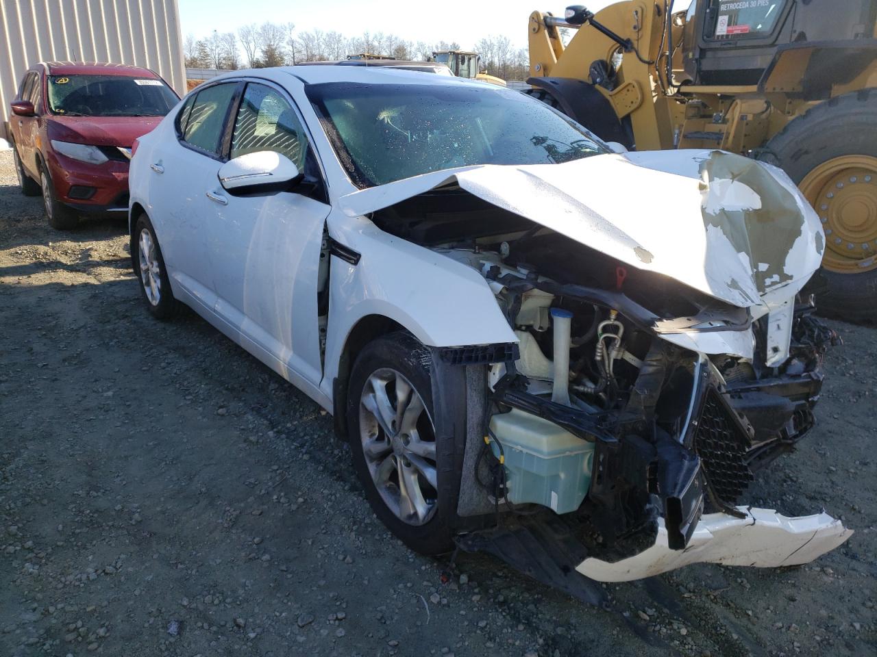 KIA OPTIMA EX 2013 with VIN 5XXGN4A72DG135696 - Photo from auction